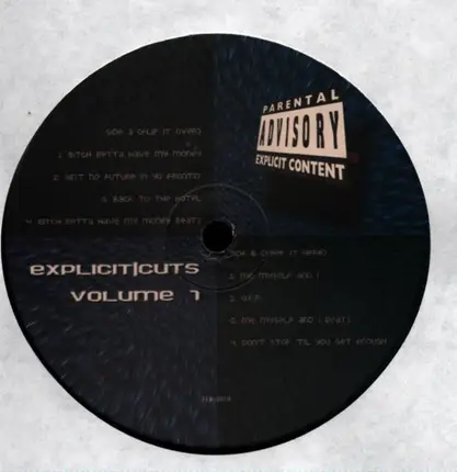 Hip Hop Sampler - Explicit Cuts Volume 1