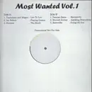 12inch Vinyl Single - Hip Hop Sampler - Most Wanted Vol. 1 - WHITE LABEL