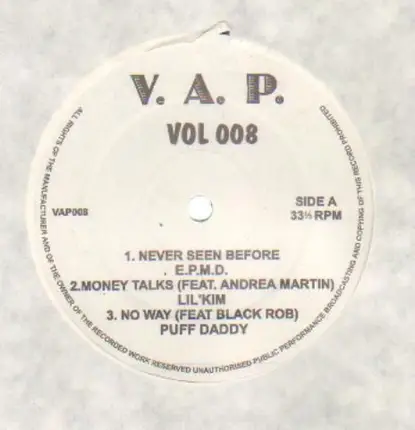 Hip Hop Sampler - V.A.P. Vol 008
