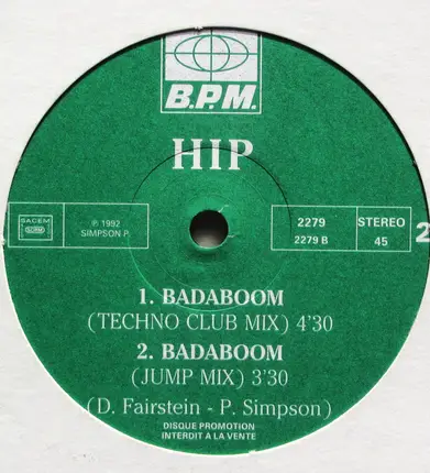Hip - Badaboom