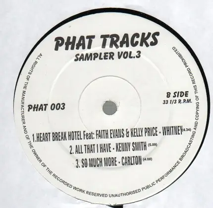 Hip Hop Sampler - Phat Tracks Sampler Vol. 3