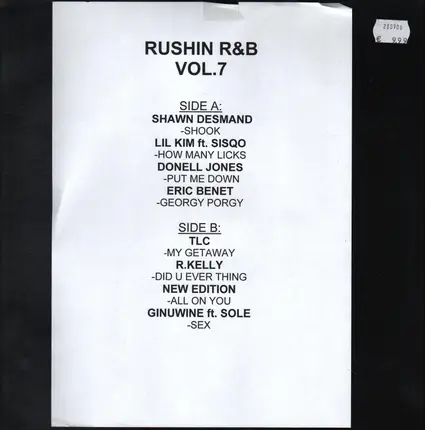 Hip Hop Sampler - Rushin R&B