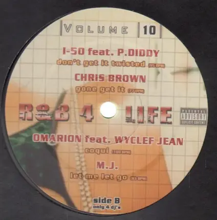 Lil Eddie / Omarion / Mario / a.o. - R&B 4 Life Volume 10