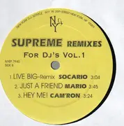 12'' - Hip Hop Sampler - Supreme Remixes For DJ's Vol. 1