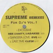 Hip Hop Sampler - Supreme Remixes For DJ's Vol. 1