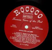 LP - Hipolito Lazaro - Ugonotti / Pescatori di Perle / .. (Meyerbeer,..)