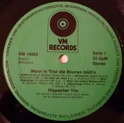 LP - Hippacher Trio - Wenn In Tirol Die Blumen Blüh'n