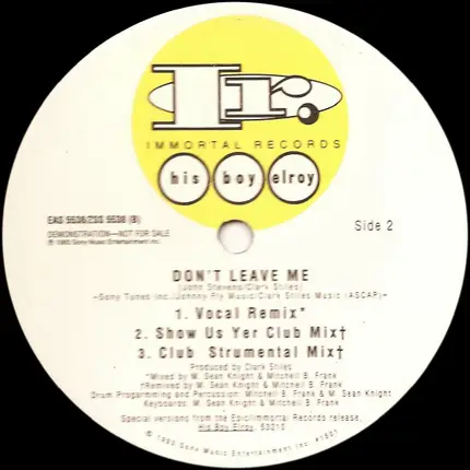 His Boy Elroy - Fade To Black