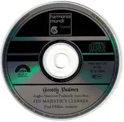 CD - His Majestie's Clerkes , Paul Hillier - Goostly Psalmes: Anglo-American Psalmody 1550-1800
