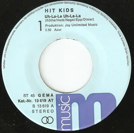 Hit Kids - Uh-La-Le