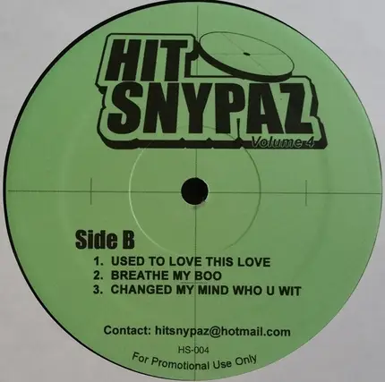 Hit Snypaz - Hit Snypaz Volume 4