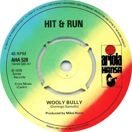 Hit & Run - Wooly Bully