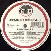 12inch Vinyl Single - Hitch Hiker & Jacques Dumondt - Definition EP - EP