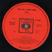 LP - Home - Pause For A Hoarse Horse - Original 1st UK