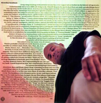 Homeboy Sandman - Subject: Matter EP