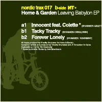Home & Garden - Leaving Babylon EP