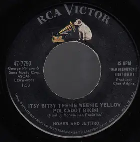 Homer And Jethro - Itsy Bitsy Teenie Weenie Yellow Polkadot Bikini / Please Help Me I'm Falling