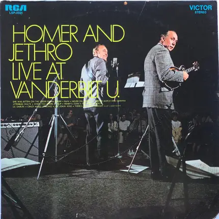 Homer And Jethro - Live At Vanderbilt U.