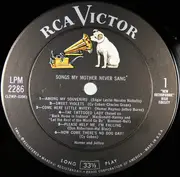 LP - Homer And Jethro - Songs My Mother Never Sang - Indianapolis