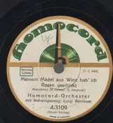 Homocord Orchester - Meinem Mädel Aus Wien Hab' Ich Rosen Geschickt / In Einer Kleinen Conditorei