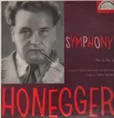LP - Honegger - Symphony No.2, No.3,, Czech Philh Orch, Baudo