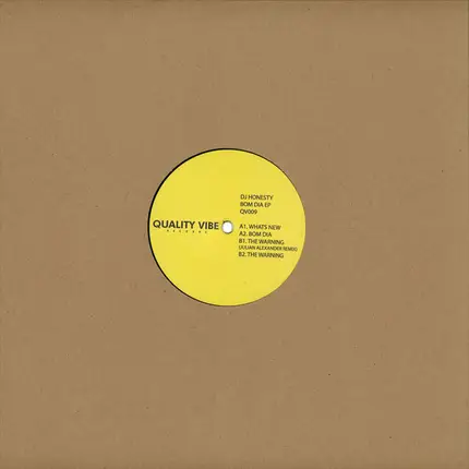 Honesty - Bom Dia EP
