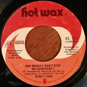The Honey Cone - One Monkey Don't Stop No Show