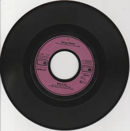 Honey Pipers - Take It Up