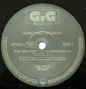12inch Vinyl Single - Hongkong Syndikat - Real Men Don't Eat Gummibears