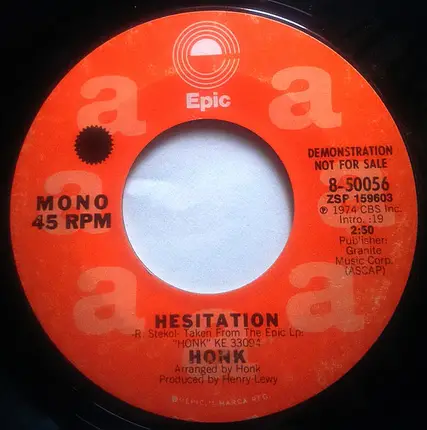 Honk - Hesitation