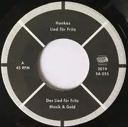 7inch Vinyl Single - Honkas - Lied Für Fritz - Poster Sleeve