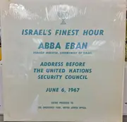 LP - Honorable Abba Eban - Israel's Finest Hour