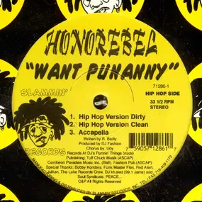 Honorebel - Want Punanny