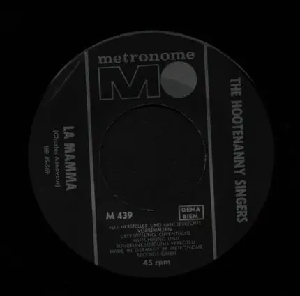 Hootenanny Singers - La Mamma