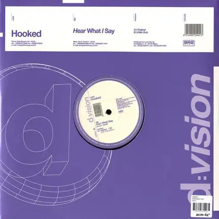 Hooked - HEAR WHAT I SAY
