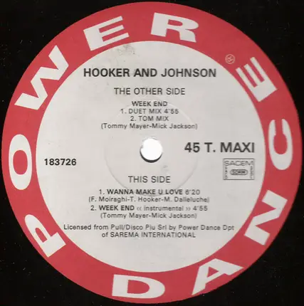 Hooker & Johnson - Week End