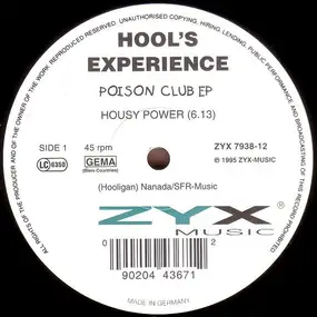 Hool's Experience - Poison Club EP