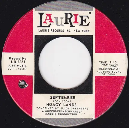 Hoagy Lands - September / Theme From The Other Side