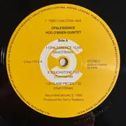 LP - Hod O'Brien Quintet Featuring Tom Harrell And Pepper Adams - Opalessence