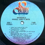 LP - Hodges, James And Smith - Incredible - Pitman Press