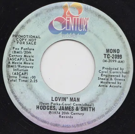 Hodges, James And Smith - Lovin' Man