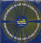 Hörtest- und Messplatte - dhfi Schallplatte 1