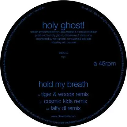 Holy Ghost! - Hold My Breath