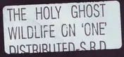 The Holy Ghost Inc. - Wildlife On One