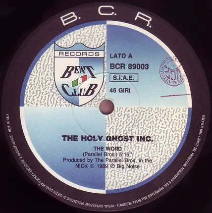 Holy Ghost Inc. - The Word / The Dub