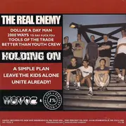 7inch Vinyl Single - Holding On / The Real Enemy - Split Seven Inch Twin Cities Hardcore