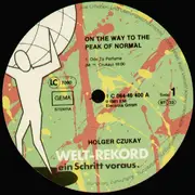 LP - Holger Czukay - On The Way To The Peak Of Normal