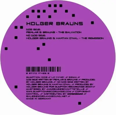 Holger Brauns - The Salvation / The Remission