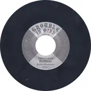 7inch Vinyl Single - Hollows - Bobby Blueheart - black & purple marbled pressing + download code