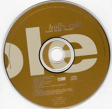 Holly Cole - Dark Dear Heart